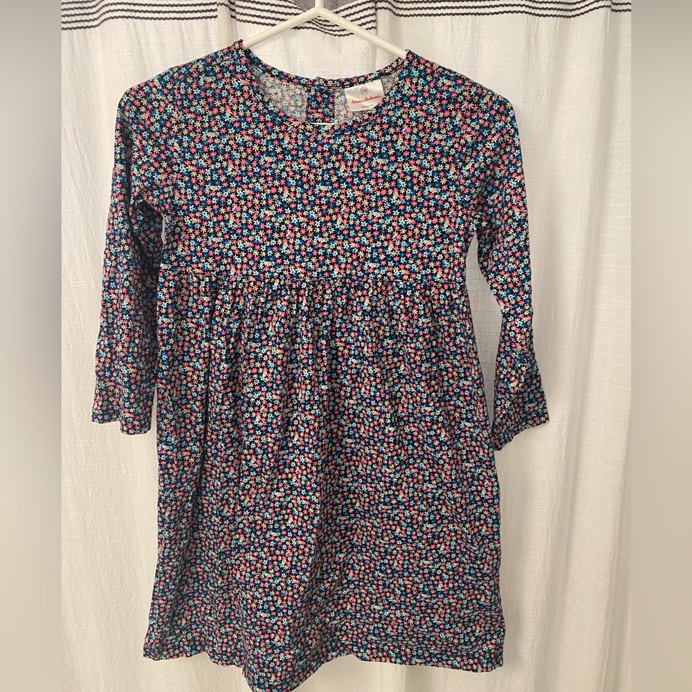 Hanna Andersson Floral Bell Sleeve Maxi dress